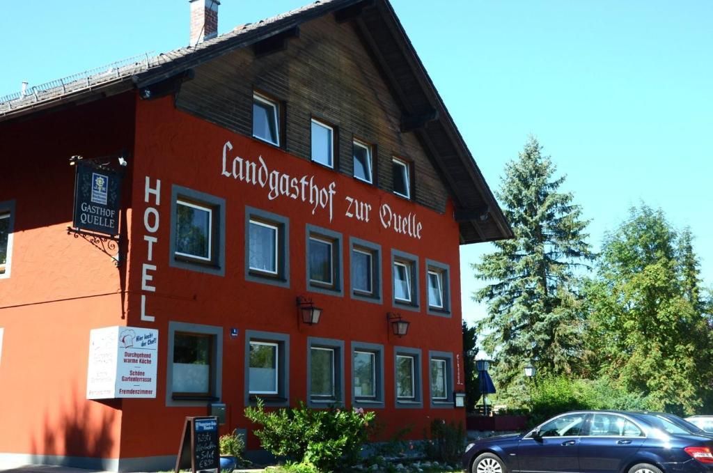 Landgasthof Zur Quelle Зеесхаупт Экстерьер фото